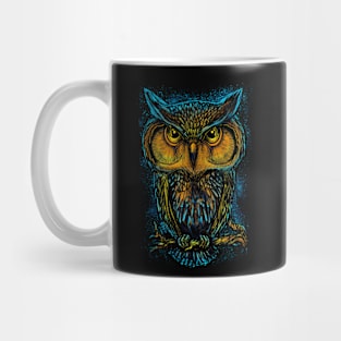 Owl Brush Mug